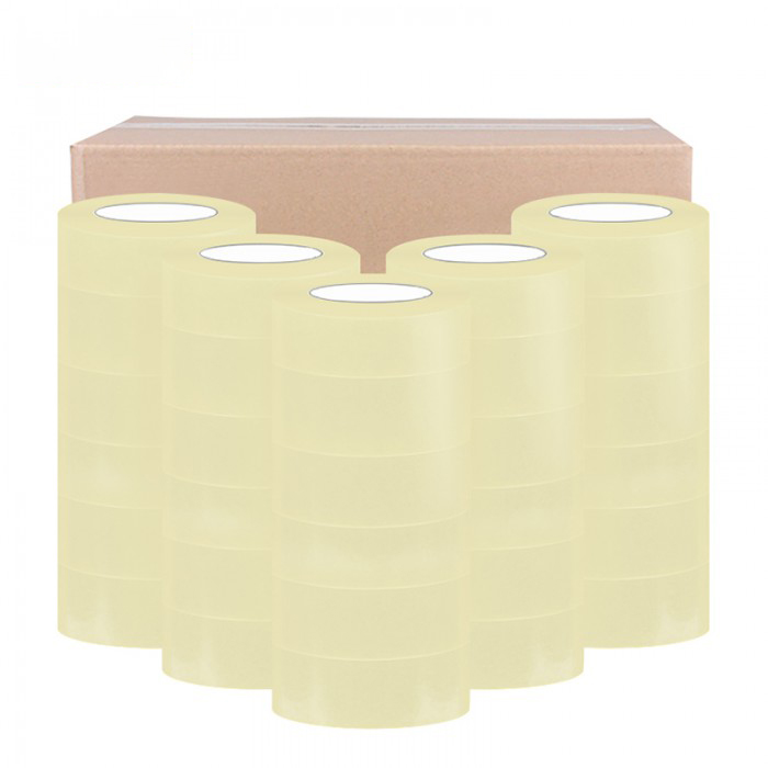 普通封箱胶带 透明/米黄/透明黄 60mm*100y*48μm 可定制