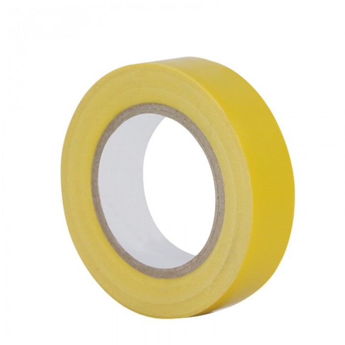 黄色绝缘胶带 16mm*15m 阻燃、耐高温、高粘 1卷