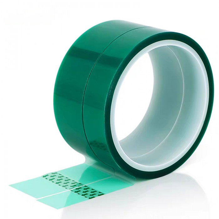 PET绿硅胶胶带  15mm*33m 耐高温 1卷