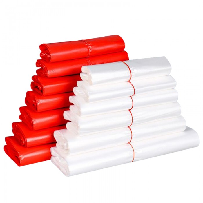 红色手提塑料袋 背心袋 多规格可选 50个1捆 可定制