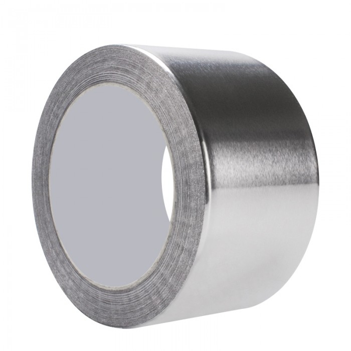 加厚耐高温玻纤铝箔胶带 阻燃铝箔抗撕裂自粘管道包扎玻纤铝箔胶