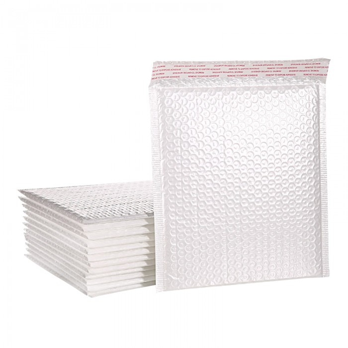 厂家定 制快递物流包装气泡袋 7柱化妆品气柱袋缓冲充气气囊袋